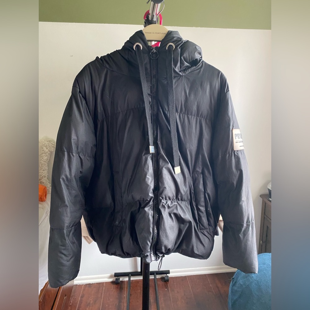 Warm jacket - black- size S